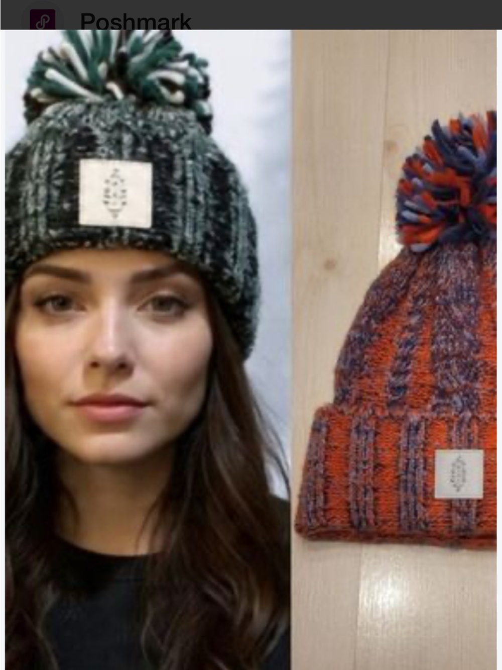 Free people, movement winter hat with Pom-Pom